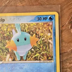 Mudkip 59/109 EX Ruby & Sapphire 2003 Pokemon Card Common Water LP - Image 3
