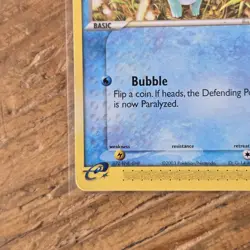 Mudkip 59/109 EX Ruby & Sapphire 2003 Pokemon Card Common Water LP - Image 5