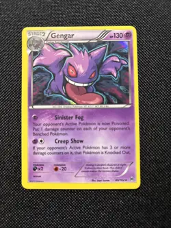 Pokemon Gengar Holo Rare TCG Card 60/162 XY Breakthrough - Image 1