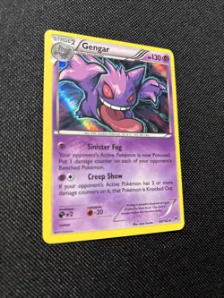 Pokemon Gengar Holo Rare TCG Card 60/162 XY Breakthrough - Image 2