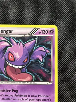Pokemon Gengar Holo Rare TCG Card 60/162 XY Breakthrough - Image 5