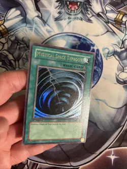(40) Mystical Space Typhoon MRL-047 1st Edition Yu-Gi-Oh Card Ultra Rare LP - Image 3