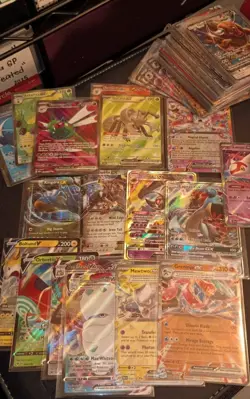 Pokemon Card Lot Of 78 Cards EX, GX, VMAX, Ultra rare, V, Ace Spec 2016-2025 NM - Image 1
