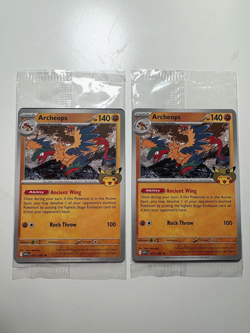 2 Pokemon Archeops Chicago Field Museum Exclusive Promo Card - LOT OF 2 SEALED - Image 1
