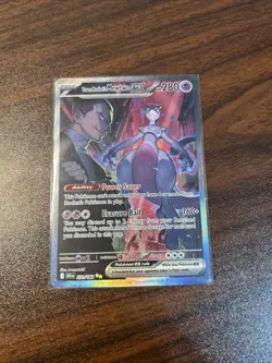 Pokemon TCG Destined Rivals English Holo Foil Full Art Team Rockets Mewtwo Card - Image 1