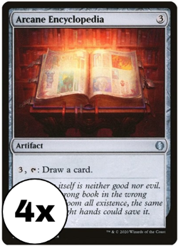 MTG - Arcane Encyclopedia - Playset (x4) - Jumpstart - Image 1