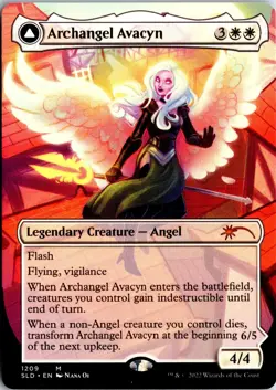 Archangel Avacyn (Display Commander) - Thick Stock 1209 Secret Lair Drop MTG NM - Image 1