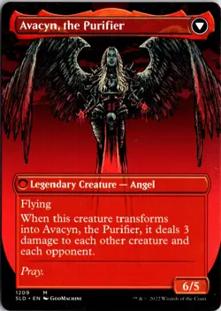 Archangel Avacyn (Display Commander) - Thick Stock 1209 Secret Lair Drop MTG NM - Image 2