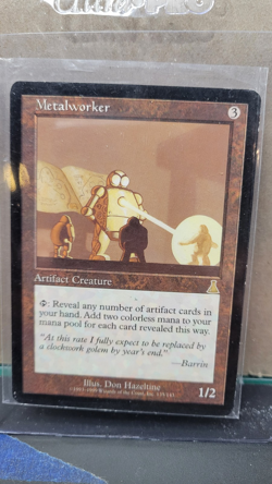 Wizards Urza's Destiny Metalworker Rare Regular 135/143 Colorless English 1999 - Image 1