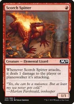 Scorch Spitter FOIL Common Core Set 2020 Magic: The Gathering Near Mint - Image 1