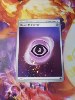 Pokemon Basic Energy Psychic 005 Holo Foil Scarlet and Violet 151 - Image 1
