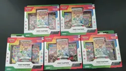 Pokemon TCG First Partner Illustration Collection Series 1 Lot Of 5 - Image 1