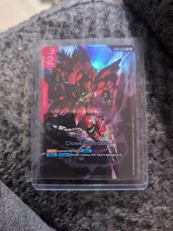 Gundam Card Game Close Combat ST03-013 C+ Alt Art - Image 1