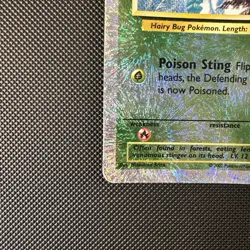 Pokemon Legendary Collection Reverse Holo Weedle 99/110.-Pre-Owned HP-DMG - Image 5