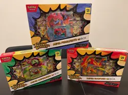 Pokemon Ascended Heroes Mega Ex Box ×3. MEGA EMBOAR, MEGANIUM, AND FERALIGATR. - Image 3