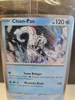 Pokemon TCG Chien-Pao 057/182 Sealed Promo Paradox Rift - Image 2
