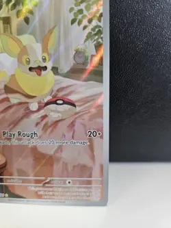 Yamper 099/094 Full Art Illustration Rare Phantasmal Flames Pokemon TCG NM - Image 3