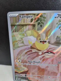 Yamper 099/094 Full Art Illustration Rare Phantasmal Flames Pokemon TCG NM - Image 5