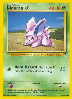 Nidoran M 83/110 Common Legendary Collection Pokemon Near Mint - Image 1