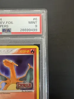 Charizard 6/108 Reverse Holo Rare Stamped Power Keepers Pokemon Card PSA 9 Mint - Image 3