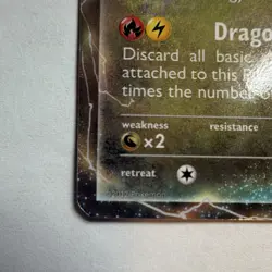 Pokemon Rayquaza EX 85/124 Dragons Exalted Holo Ultra Rare Basic 170HP - Image 5