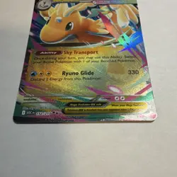 Pokemon Mega Dragonite EX 152/217 ASC Full Art Holo Rare Stage 2 370HP 330 - Image 2