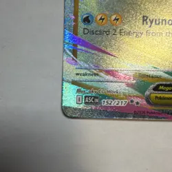 Pokemon Mega Dragonite EX 152/217 ASC Full Art Holo Rare Stage 2 370HP 330 - Image 5