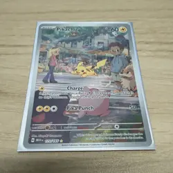 Nintendo Pikachu 173/165 SV Scarlet & Violet 151 Illustration Rare Full Art Holo - Image 1