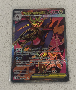 Mega Dragalge ex 104/086 Ultra Rare ME04: Chaos Rising Pokemon Holo (NM) - Image 1