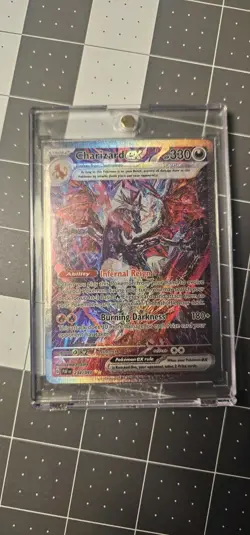 Pokemon TCG Charizard EX Paldean Fates Sir 234/091 Near Mint Condition - Image 1