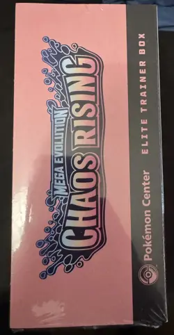 Pokemon TCG Chaos Rising Pokemon Center Elite Trainer Box ETB - NEW & SEALED #1 - Image 2
