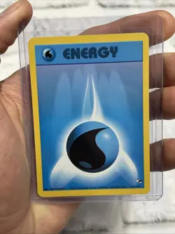 Pokemon Water Blue Energy (132/132) Gym Heroes Nintendo NM/MT Vintage Card WOTC - Image 1
