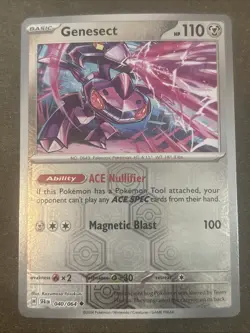 Genesect 040/064 Sv: Shrouded Fable Reverse Holo Pokemon TCG NM - Image 1
