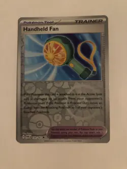 Pokemon TCG Handheld Fan 150/167 Twilight Masquerade Reverse Holo - Image 1