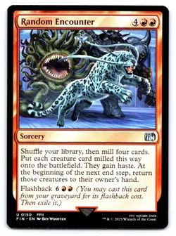 MTG Random Encounter U Sorcery Normal FINAL FANTASY 150 - Image 1