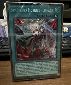 YuGiOh! Sealed Sky Striker Deck L26D - Legendary Modern Decks 2026 - Image 1