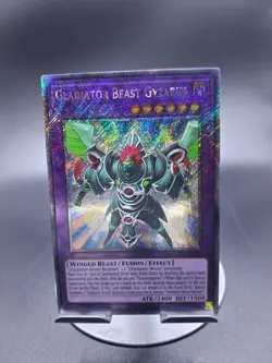 Gladiator Beast Gyzarus (Platinum Secret Rare) RA03-EN198 Yu-Gi-Oh NM - Image 1