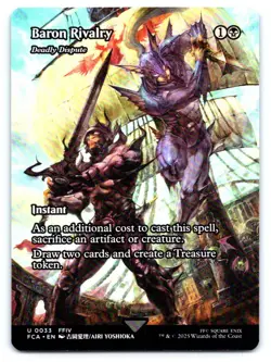 MTG Baron Rivalry - Deadly Dispute (Showcase) U Instant Normal FINAL FANTASY: Th - Image 1