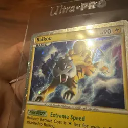 Pokemon Raikou Shiny Holo Rare Call of Legends SL9 90 HP Card 2011 - Image 5