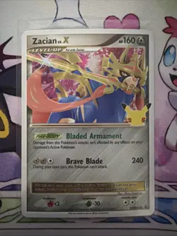 Zacian LV. X - SWSH: Sword & Shield Promo Cards SWSH135 Holo NM - Image 1
