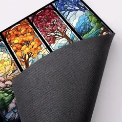XXL Magic Game Mat TCG CCG Trading Card Table 35x60cm Playmat Rule Area Rubber M - Image 4