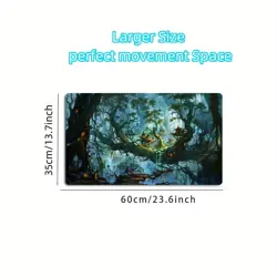 XXL Magic Game Mat TCG CCG Trading Card Table 35x60cm Playmat Rule Area Rubber M - Image 5
