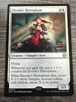 MTG | Elenda's Hierophant | (NM) The Lost Caverns of Ixalan Commander - Image 1