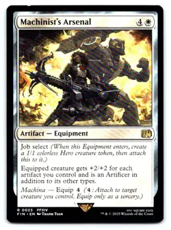 MTG Machinist's Arsenal R Artifact - Equipment Normal FINAL FANTASY 23 - Image 1