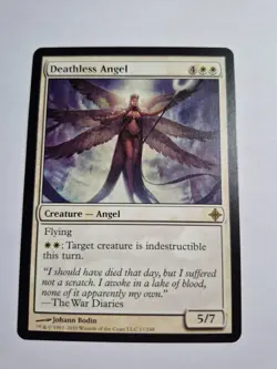 Magic the Gathering MTG - Deathless Angel - Rise of the Eldrazi - LP - Image 1