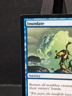 MTG Inundate Eventide Rare Blue Sorcery Magic the Gathering LP - Image 5