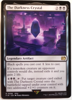 MTG The Darkness Crystal, NM-Mint, English Final Fantasy - Image 1