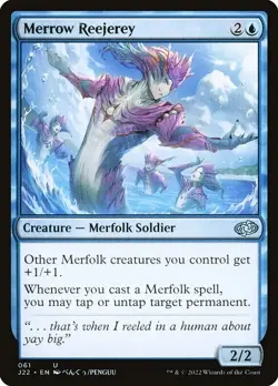 Merrow Reejerey 1x MtG Jumpstart 2022 J22 SP/NM - Image 1
