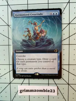 Harmonized Crescendo (Extended Art) Lorwyn Eclipsed Regular - Image 1
