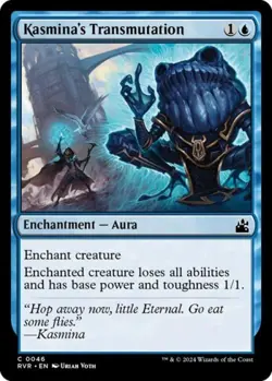 Kasmina's Transmutation -Foil Near Mint MTG Ravnica Remastered - Image 1